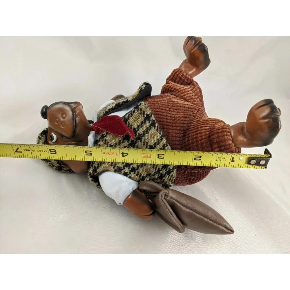 Russ Top Dawg and Mogul Skier Country Folks Figure Plush 7 Inch Lot of 2 Stuffed